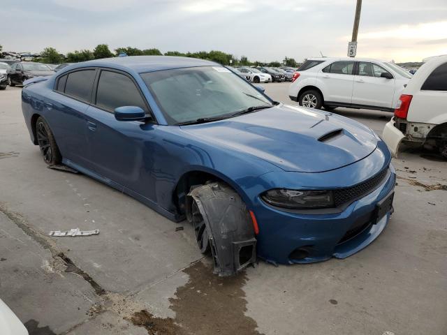 2C3CDXHG9LH224139 - 2020 DODGE CHARGER GT BLUE photo 4