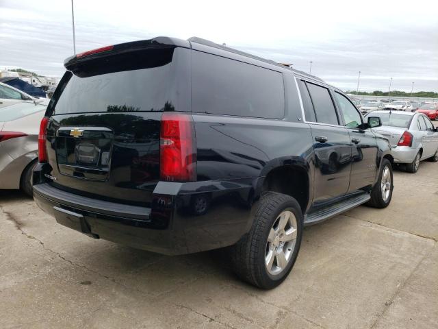 1GNSKJKC0FR309513 - 2015 CHEVROLET SUBURBAN K1500 LT BLACK photo 4