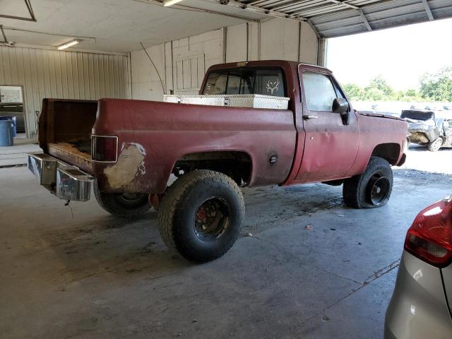 CKL147J146028 - 1977 CHEVROLET K10 RED photo 3