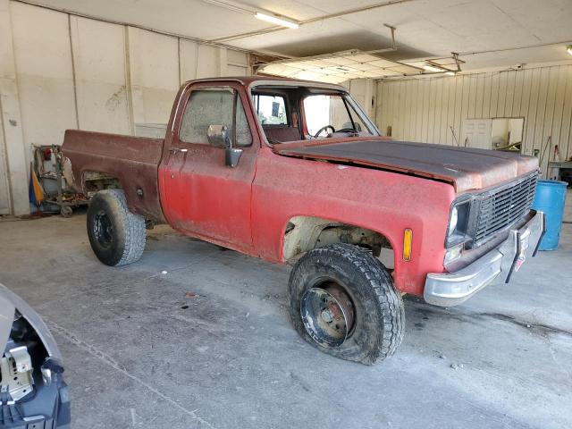 CKL147J146028 - 1977 CHEVROLET K10 RED photo 4