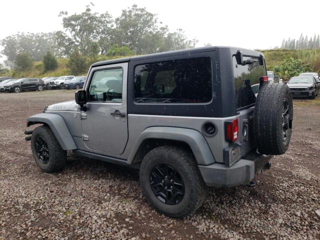 1C4AJWAG5FL759346 - 2015 JEEP WRANGLER SPORT SILVER photo 2