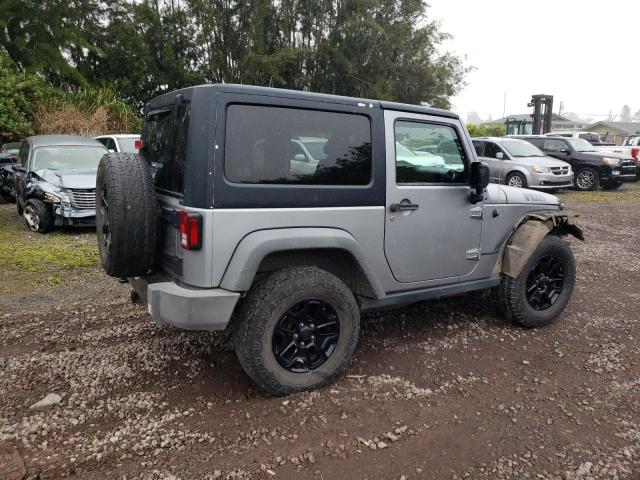 1C4AJWAG5FL759346 - 2015 JEEP WRANGLER SPORT SILVER photo 3