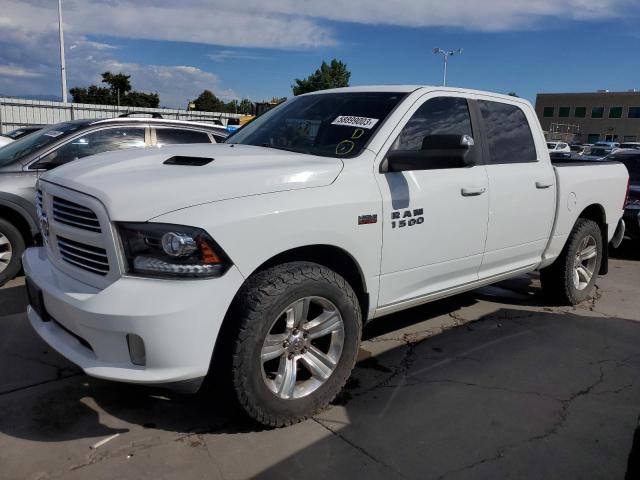 1C6RR7MT2ES425183 - 2014 RAM 1500 SPORT WHITE photo 1