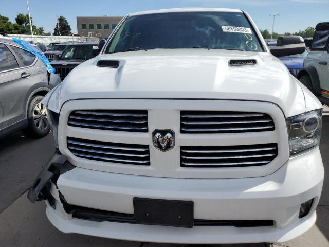 1C6RR7MT2ES425183 - 2014 RAM 1500 SPORT WHITE photo 5