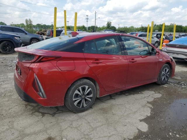 JTDKARFP5H3062616 - 2017 TOYOTA PRIUS PRIM წითელი ფოტო 3