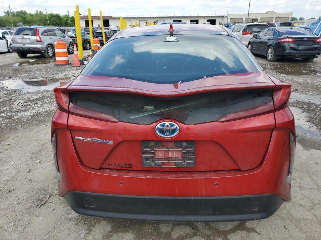 JTDKARFP5H3062616 - 2017 TOYOTA PRIUS PRIM წითელი ფოტო 6
