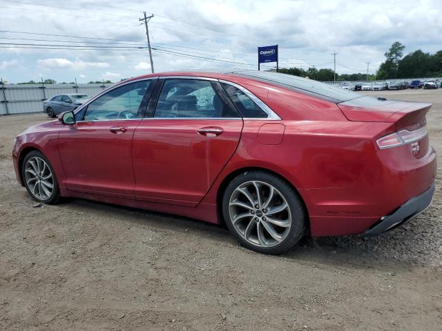 3LN6L5FCXHR631670 - 2017 LINCOLN MKZ RESERVE RED photo 2