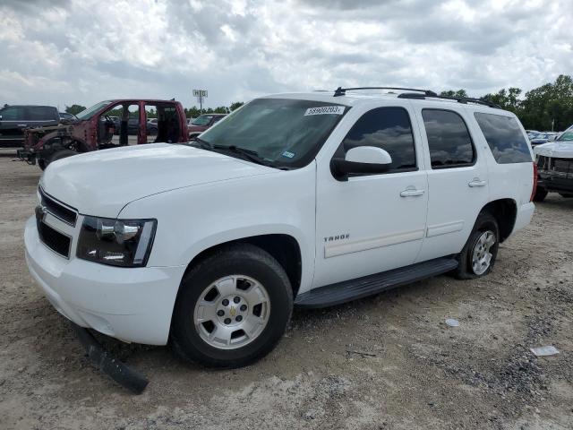 1GNSCAE0XBR266968 - 2011 CHEVROLET TAHOE C1500  LS WHITE photo 1