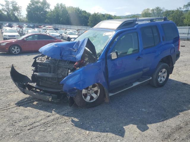 5N1AN0NW9DN817636 - 2013 NISSAN XTERRA X BLUE photo 1