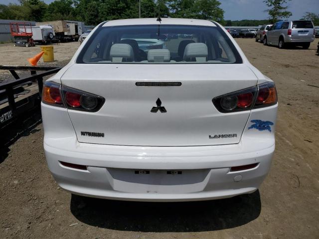 JA32U2FU4FU022165 - 2015 MITSUBISHI LANCER ES WHITE photo 6