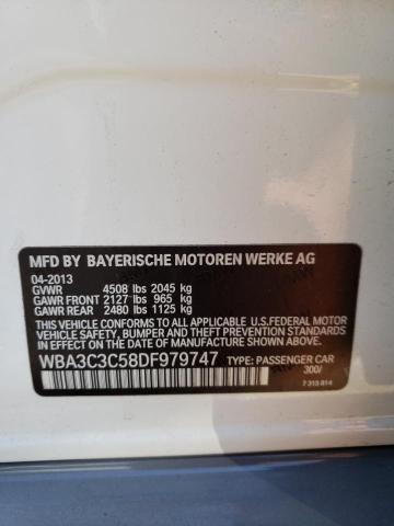 WBA3C3C58DF979747 - 2013 BMW 320 I XDRIVE GRAY photo 12