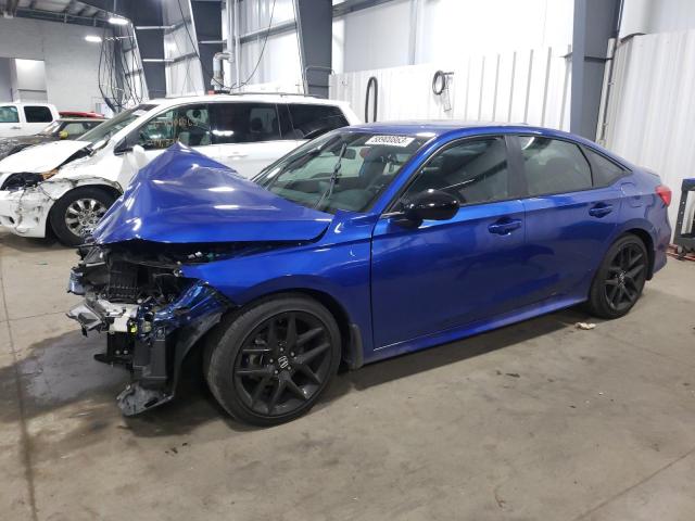 2HGFE2F51NH578767 - 2022 HONDA CIVIC SPORT 蓝色 照片 1