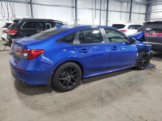 2HGFE2F51NH578767 - 2022 HONDA CIVIC SPORT 蓝色 照片 3