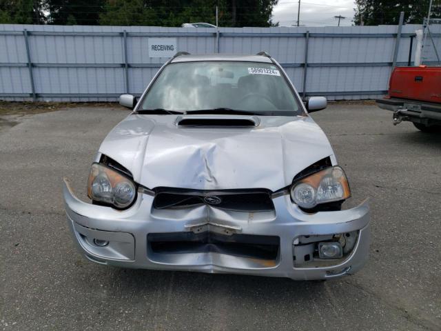 JF1GG29614H816581 - 2004 SUBARU IMPREZA WRX SILVER photo 5