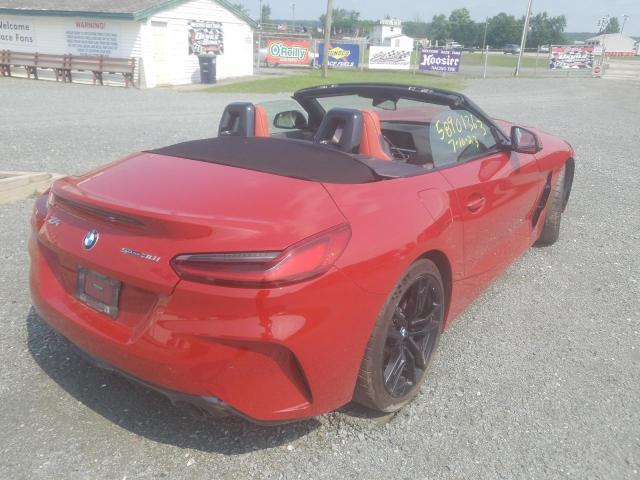 WBAHF3C57KWW31013 - 2019 BMW Z4 SDRIVE30I RED photo 3