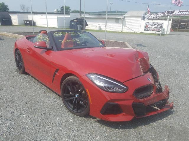 WBAHF3C57KWW31013 - 2019 BMW Z4 SDRIVE30I RED photo 4