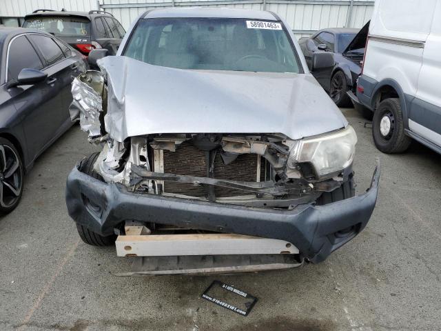 5TFTX4CN3FX065108 - 2015 TOYOTA TACOMA ACCESS CAB ვერცხლისფერი ფოტო 5