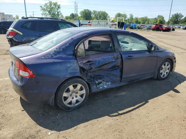 2HGFA1F57AH544350 - 2010 HONDA CIVIC LX BLUE photo 3