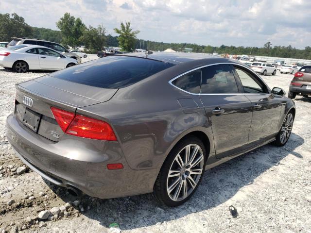 WAUSGAFCXCN004461 - 2012 AUDI A7 PRESTIGE BROWN photo 3