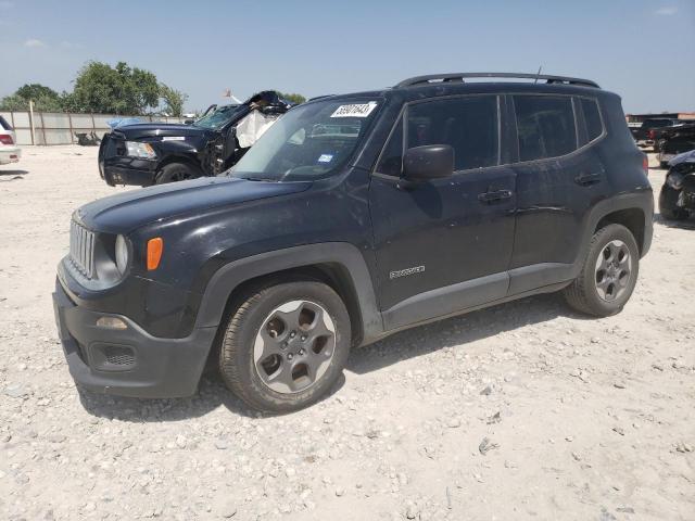 ZACCJAAT6GPE05664 - 2016 JEEP RENEGADE SPORT BLACK photo 1