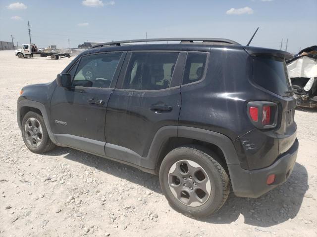 ZACCJAAT6GPE05664 - 2016 JEEP RENEGADE SPORT BLACK photo 2