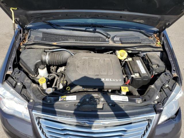 2C4RC1BG9FR535051 - 2015 CHRYSLER TOWN & COU TOURING SILVER photo 12