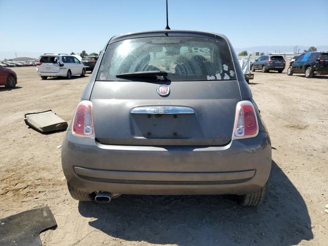 3C3CFFARXDT698352 - 2013 FIAT 500 POP GRAY photo 6