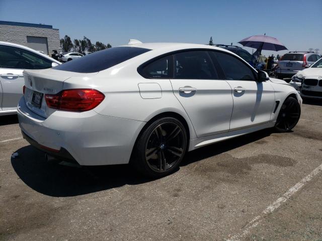 WBA4B1C51GG242464 - 2016 BMW 435 I GRAN COUPE WHITE photo 3