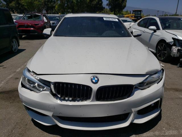 WBA4B1C51GG242464 - 2016 BMW 435 I GRAN COUPE WHITE photo 5