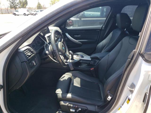WBA4B1C51GG242464 - 2016 BMW 435 I GRAN COUPE WHITE photo 7