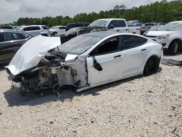 5YJSA1E65NF463527 - 2022 TESLA MODEL S WHITE photo 1