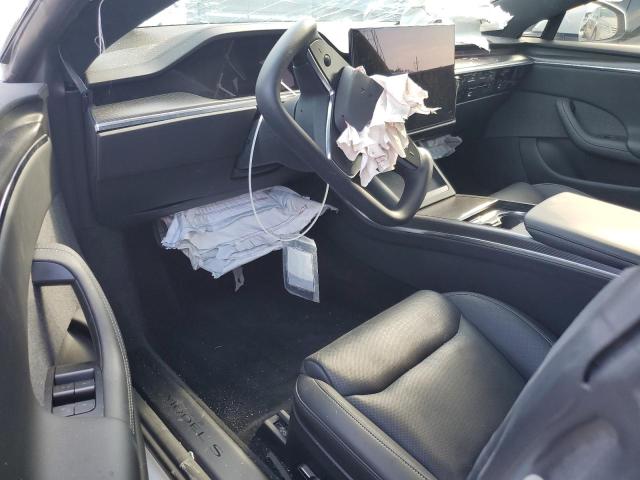 5YJSA1E65NF463527 - 2022 TESLA MODEL S WHITE photo 8