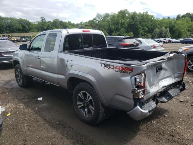 5TFSZ5ANXGX025995 - 2016 TOYOTA TACOMA ACCESS CAB ვერცხლისფერი ფოტო 2