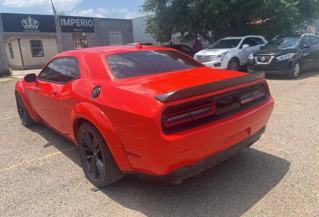 2C3CDZFJ0KH642534 - 2019 DODGE CHALLENGER R/T SCAT PACK ORANGE photo 3