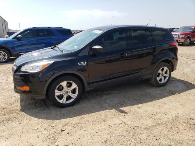 1FMCU0F71EUE57479 - 2014 FORD ESCAPE S BLACK photo 1