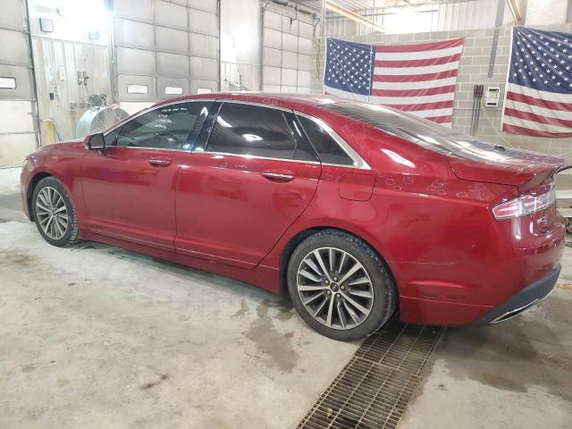 3LN6L5C96HR650824 - 2017 LINCOLN MKZ SELECT BURGUNDY photo 2