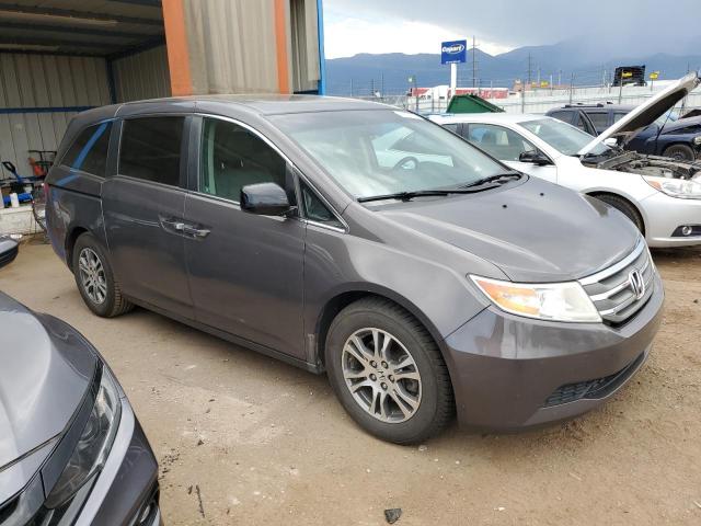 5FNRL5H63CB133510 - 2012 TOYOTA ODYSSEY EXL GRAY photo 4