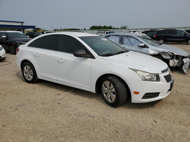 1G1PC5SH9C7144656 - 2012 CHEVROLET CRUZE LS WHITE photo 4