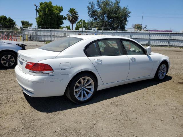 WBAHN83598DT84484 - 2008 BMW 750 LI WHITE photo 3