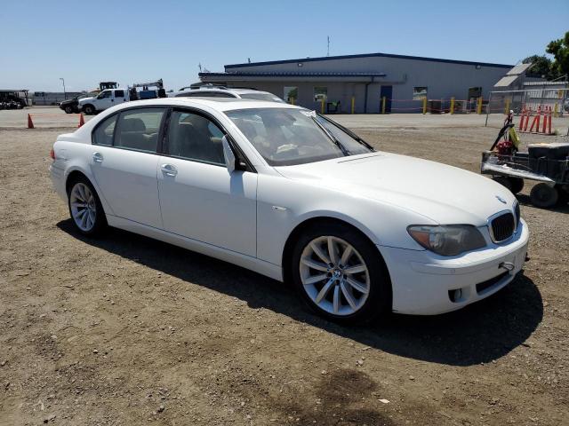 WBAHN83598DT84484 - 2008 BMW 750 LI WHITE photo 4