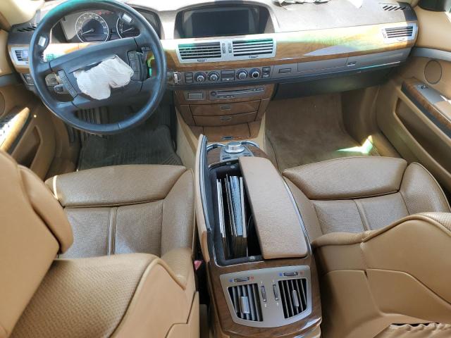 WBAHN83598DT84484 - 2008 BMW 750 LI WHITE photo 8