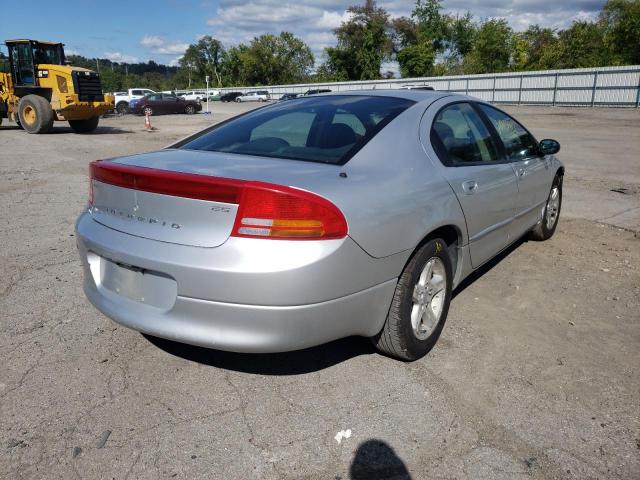 2B3HD56M84H624811 - 2004 DODGE INTREPID ES SILVER photo 4