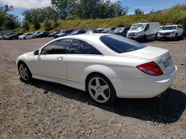 WDDEJ8GB3AA025226 - 2010 MERCEDES-BENZ CL 550 4MATIC WHITE photo 2