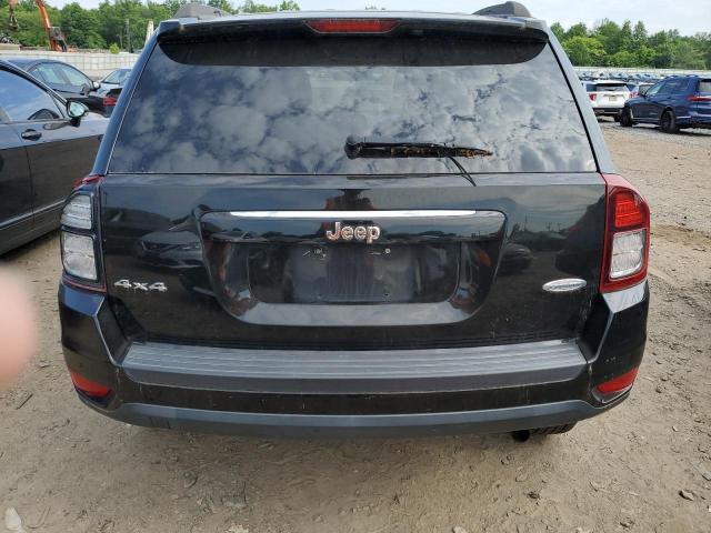 1C4NJDEB7ED892106 - 2014 JEEP COMPASS LATITUDE BLACK photo 6