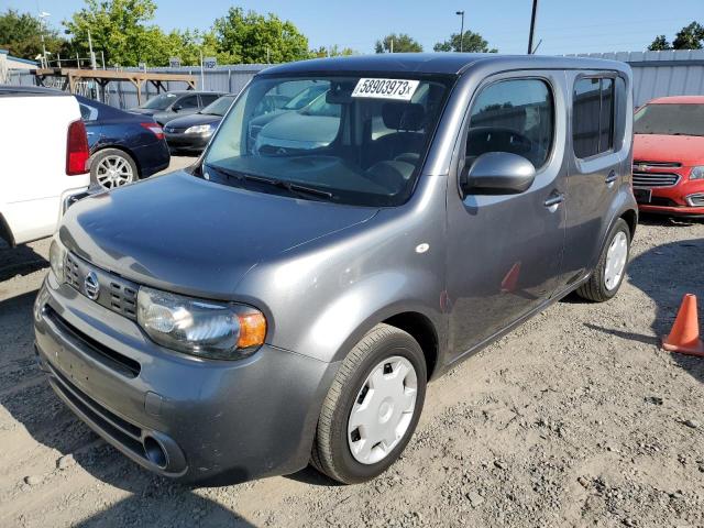 JN8AZ2KR0DT303113 - 2013 NISSAN CUBE S GRAY photo 1