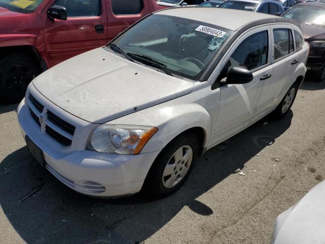 1B3HB28B18D585613 - 2008 DODGE CALIBER WHITE photo 1