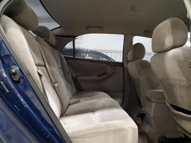 2T1BR30E35C424622 - 2005 TOYOTA COROLLA CE BLUE photo 10
