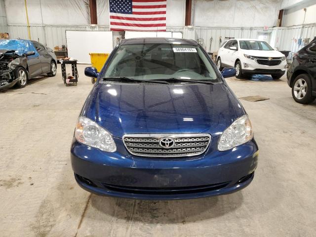 2T1BR30E35C424622 - 2005 TOYOTA COROLLA CE BLUE photo 5