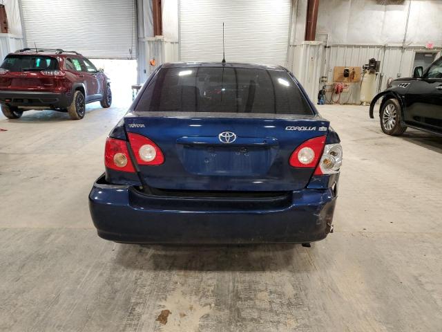 2T1BR30E35C424622 - 2005 TOYOTA COROLLA CE BLUE photo 6