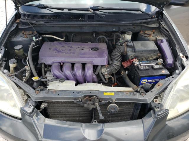 2T1KR32E05C552488 - 2005 TOYOTA COROLLA MA XR GRAY photo 11